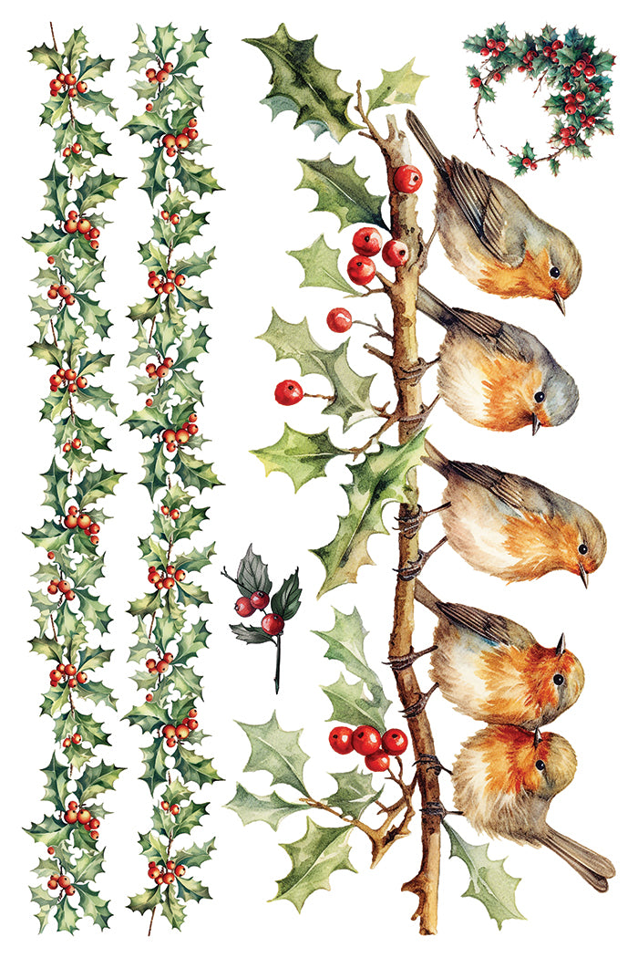 Yuletide - Transfer by Iron Orchid Designs Limited Edition Christmas 2024