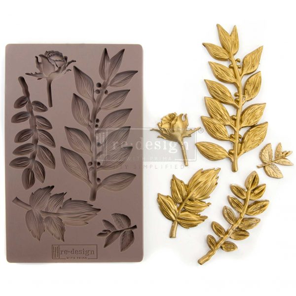 Leafy Blossoms Decor Mould by Redesign