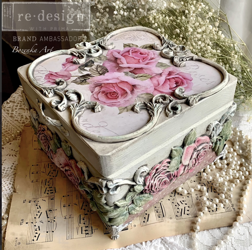 Victorian Rose Decor Mould by Redesign