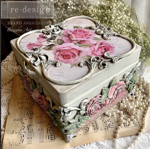 Victorian Rose Decor Mould by Redesign