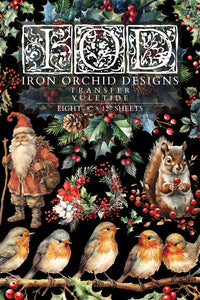Yuletide - Transfer by Iron Orchid Designs Limited Edition Christmas 2024