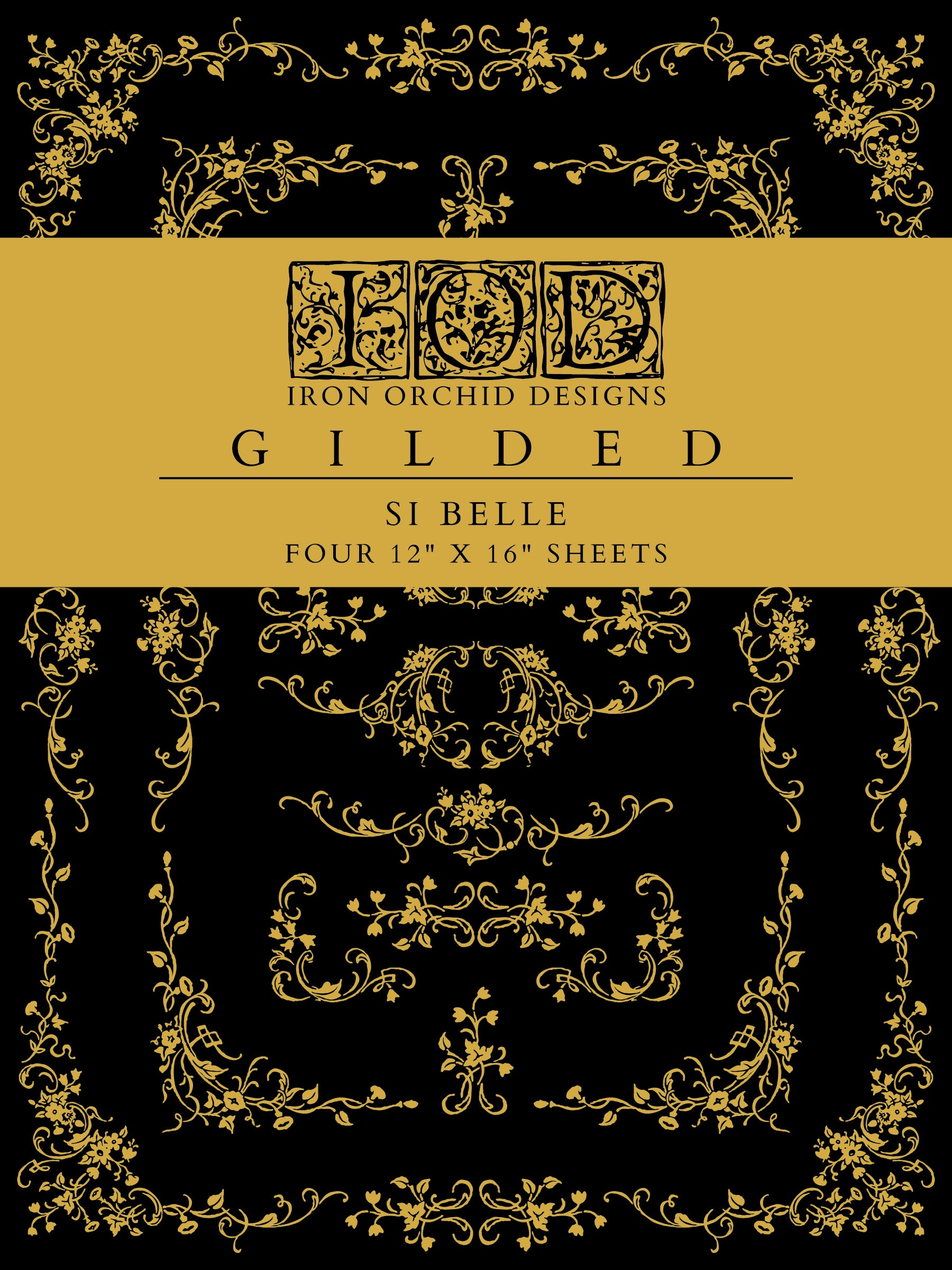 Si Belle Gilded IOD Decor Transfer - IOD Spring 2025 launch