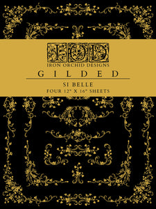 Si Belle Gilded IOD Decor Transfer - IOD Spring 2025 launch
