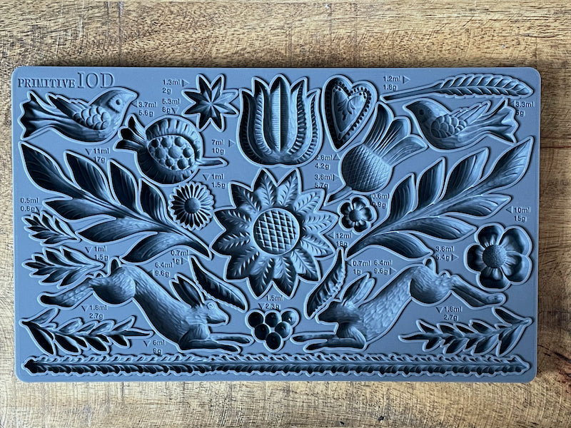 Primitive Decor Mould by Iron Orchid Designs IOD