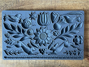 Primitive Decor Mould by Iron Orchid Designs IOD