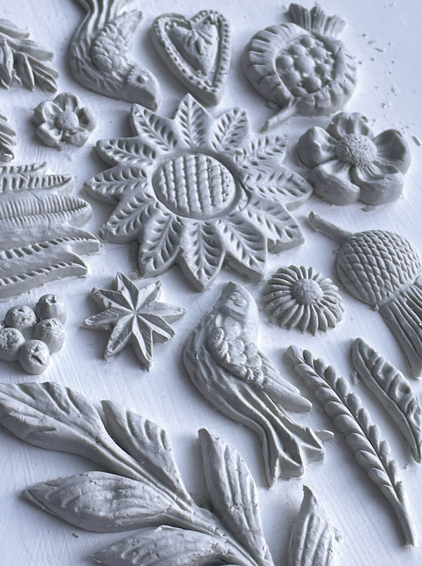Primitive Decor Mould by Iron Orchid Designs IOD