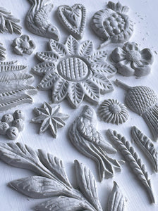 Primitive Decor Mould by Iron Orchid Designs IOD