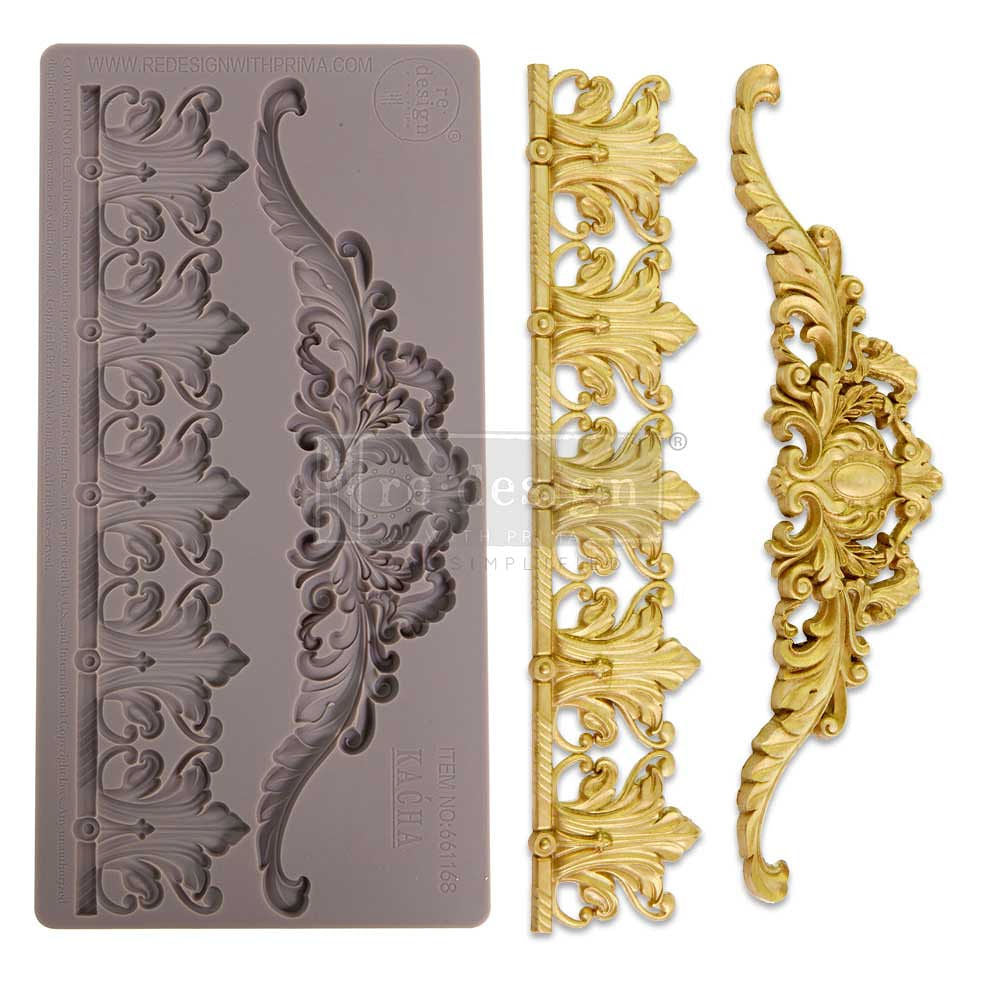 Engraved Etchings by Kacha  Decor Mould for Redesign with Prima