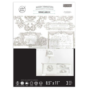 Vintage Labels II Decor Transfer by Redesign by Prima