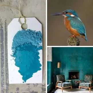Maja’s Memories Milk Paint Petrol Blue 250g