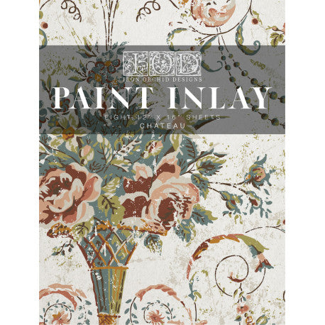 Chateau Paint Inlay by Iron Orchid Designs IOD CHÂTEAU