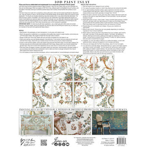 Chateau Paint Inlay by Iron Orchid Designs IOD CHÂTEAU