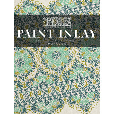 Morocco Paint Inlay by Iron Orchid Designs IOD