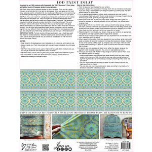 Morocco Paint Inlay by Iron Orchid Designs IOD