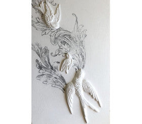 Bird Song Silicone Mould by Iron Orchid Designs