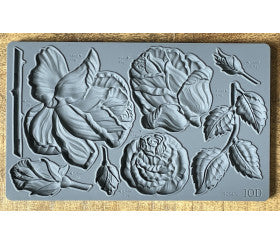 Roses Decor Mould by Iron Orchid Designs IOD