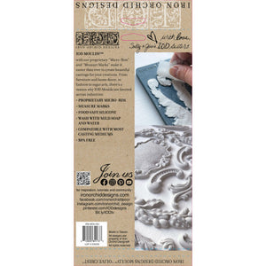 Olive Crest Decor Mould by Iron Orchid Designs IOD